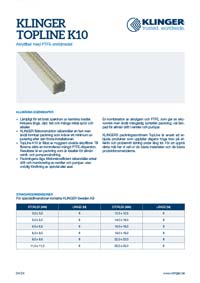 Akrylfiber med PTFE-smörjmedel